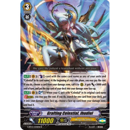 Vanguard_TCG_card_G-BT13_030EN_R_Grafting_Celestial_Jhudiel_Ultimate_Stride