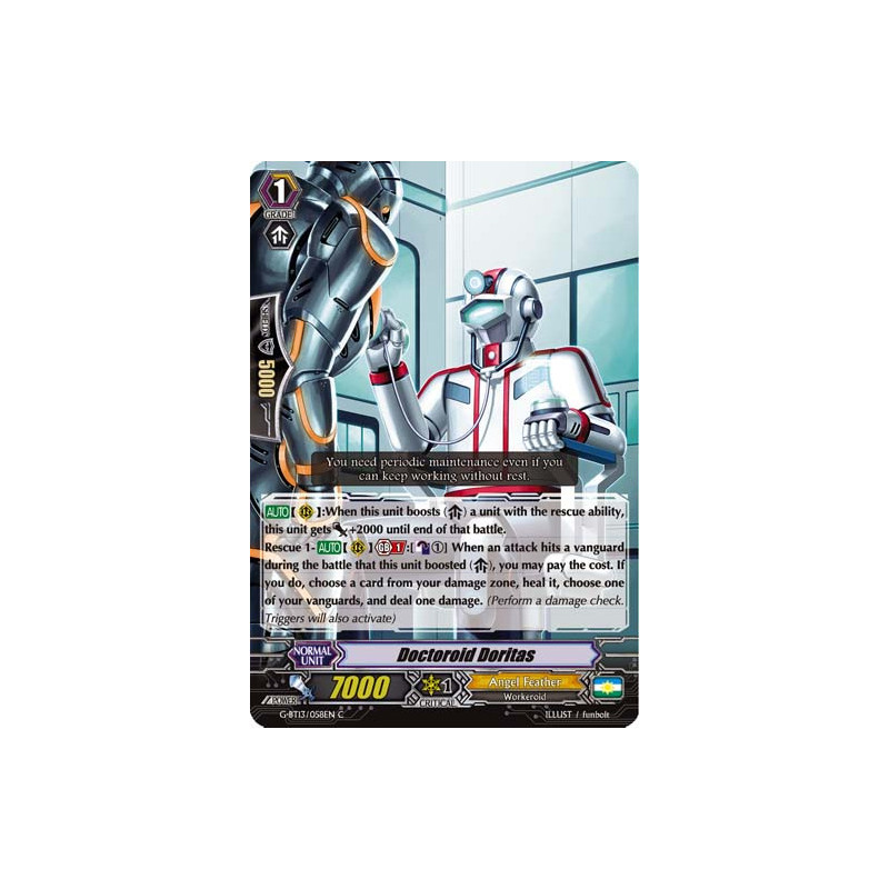 Vanguard_TCG_card_G-BT13_058EN_C_Doctoroid_Doritas_Ultimate_Stride