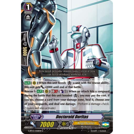 Vanguard_TCG_card_G-BT13_058EN_C_Doctoroid_Doritas_Ultimate_Stride