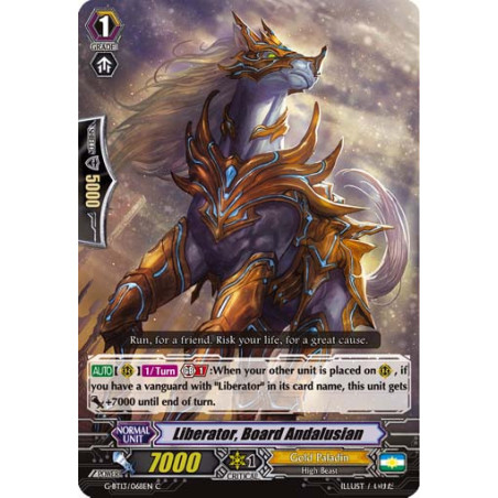 Vanguard_TCG_card_G-BT13_068EN_C_Liberator_Board_Andalusian_Ultimate_Stride