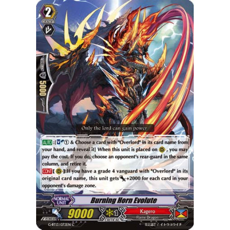 Vanguard_TCG_card_G-BT13_072EN_C_Burning_Horn_Evolute_Ultimate_Stride