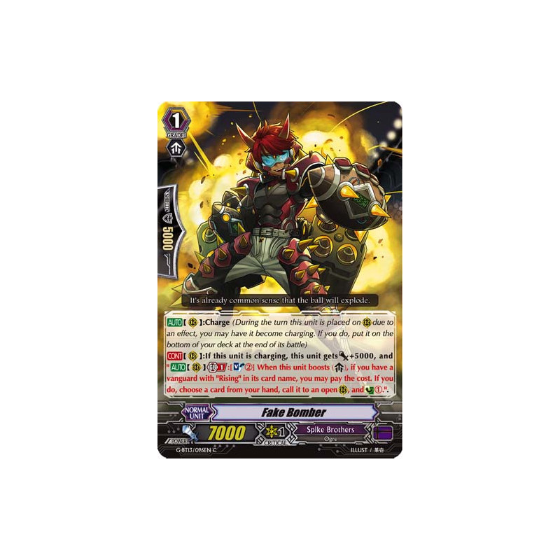 Vanguard_TCG_card_G-BT13_096EN_C_Fake_Bomber_Ultimate_Stride