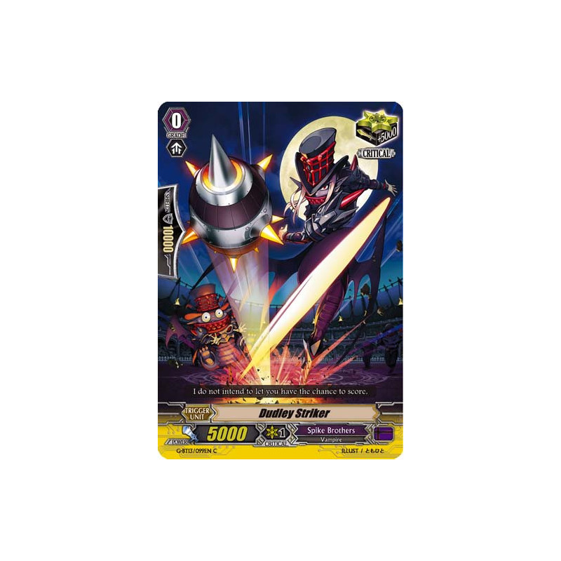 Vanguard_TCG_card_G-BT13_099EN_C_Dudley_Striker_Ultimate_Stride