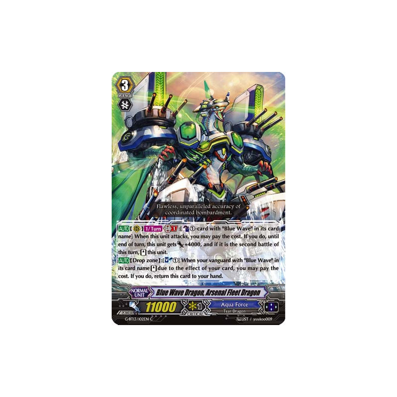 Vanguard_TCG_card_G-BT13_102EN_C_Blue_Wave_Dragon_Arsenal_Fleet_Dragon_Ultimate_Stride