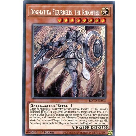 YGO ROTD-EN008 Fleurdelis Dogmátik, la Armada Caballera