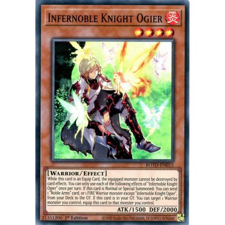 YGO ROTD-EN013 Infernoble Knight Ogier