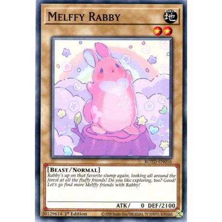YGO ROTD-EN016 Lappy Melffy  / Melffy Rabby