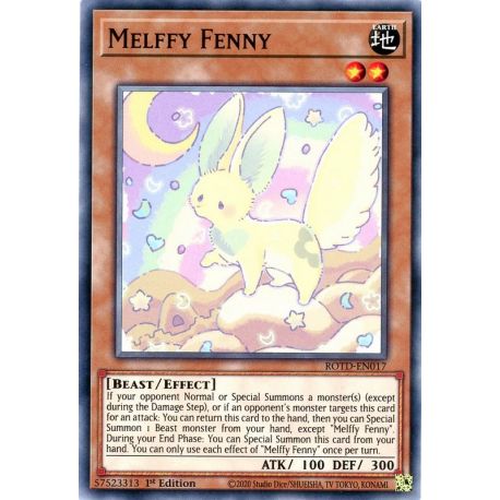 YGO ROTD-EN017 Fenny Melffy  / Melffy Fenny