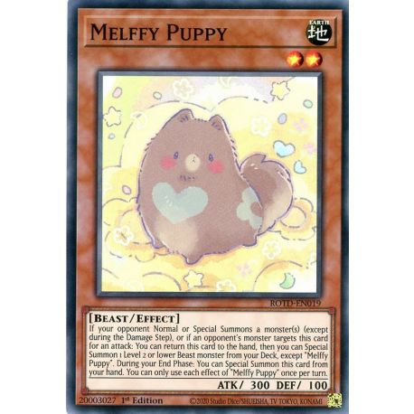 YGO ROTD-EN019 Puppy Melffy  / Melffy Puppy