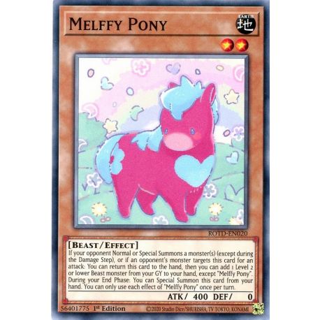 YGO ROTD-EN020 Melffy Pony
