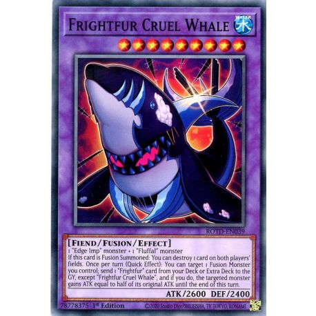 YGO ROTD-EN039 Frightfur Cruel Whale