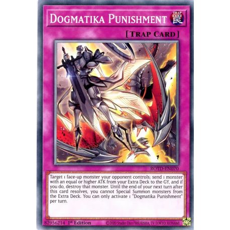 YGO ROTD-EN070 Punizione Dogmatika