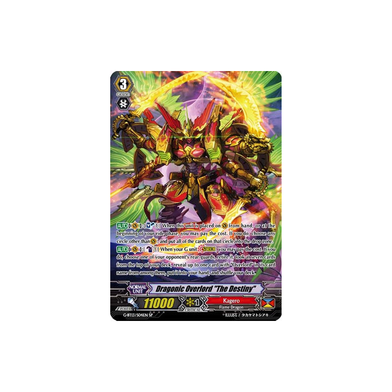 Vanguard_TCG_card_G-BT13_S04EN_SP_Dragonic_Overlord_The_Destiny_Ultimate_Stride