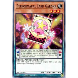 YGO ROTD-EN082 Performapal Card Gardna