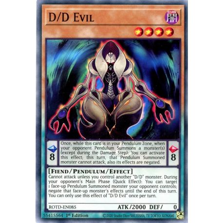 YGO ROTD-EN085 D/D Evil
