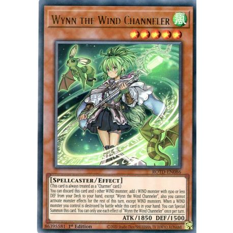 YGO ROTD-EN086 Wynn la Canalizadora del Viento