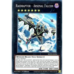 YGO ROTD-EN094 Raidraptor - Falco Arsenale