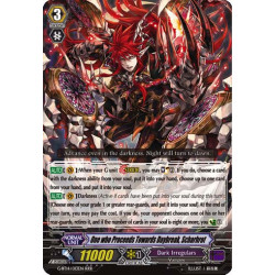 Vanguard_TCG_card_G-BT14_013EN_RRR_One_who_Proceeds_Towards_Daybreak_Scharhrot_Divine_Dragon_Apocrypha