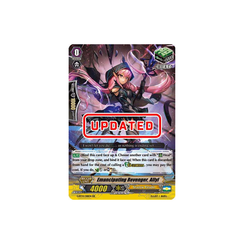 Vanguard_TCG_card_G-BT14_018EN_RR_Emancipating_Revenger_Allyl_Divine_Dragon_Apocrypha
