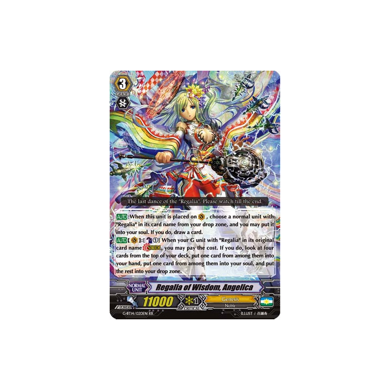 Vanguard_TCG_card_G-BT14_020EN_RR_Regalia_of_Wisdom_Angelica_Divine_Dragon_Apocrypha