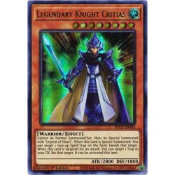 YGO DLCS-EN002 Legendary Knight Critias (Purple)
