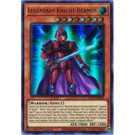 Legendary Knight Hermos Ultra Rare 1st Edition Yugioh DRL3-EN062