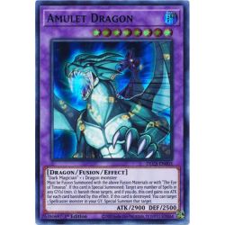 YGO DLCS-EN005 Amulet Dragon (Blue)