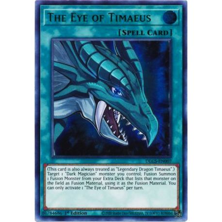 YGO DLCS-EN007 The Eye of Timaeus (Green)