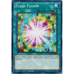 YGO DLCS-EN018 Flash Fusion