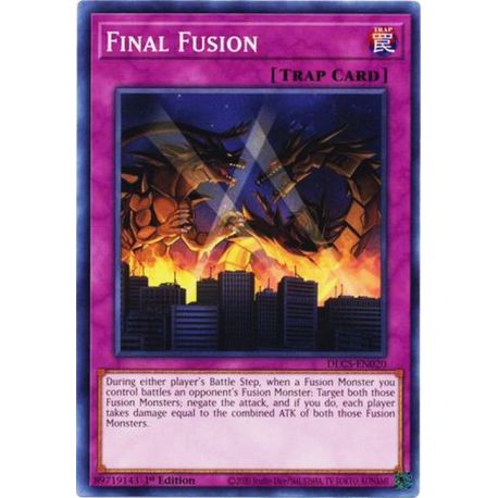 YGO DLCS-EN020 Ultime Fusion  / Final Fusion