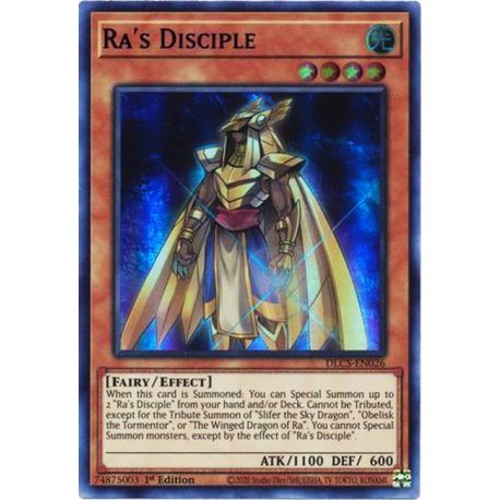 YGO DLCS-EN026 Disciple de Râ  / Ra's Disciple