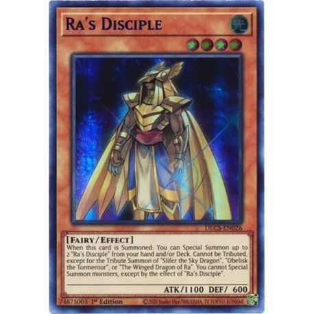 YGO DLCS-EN026 Ra's Disciple (Green)