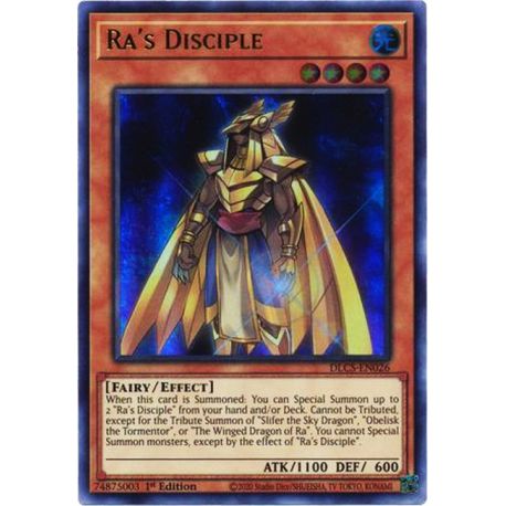 YGO DLCS-EN026 Ra's Disciple (Purple)