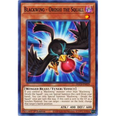 YGO DLCS-EN029 Blackwing - Oroshi the Squall
