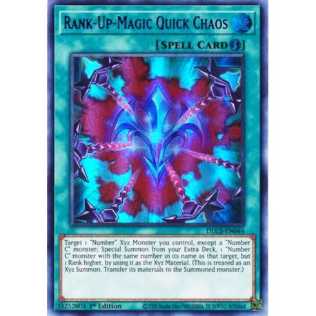 YGO DLCS-EN044 Chaos Rapide Magie-Rang-Plus  / Rank-Up-Magic Quick Chaos
