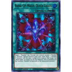YGO DLCS-EN044 Magia de Subida de Rango Caos Rápido (Blue)