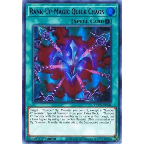 YGO DLCS-EN044 Chaos Rapide Magie-Rang-Plus (Green)  / Rank-Up-Magic Quick Chaos (Green)