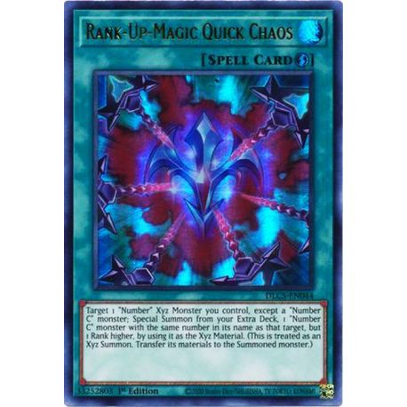 YGO DLCS-EN044 Chaos Rapide Magie-Rang-Plus (Purple)  / Rank-Up-Magic Quick Chaos (Purple)