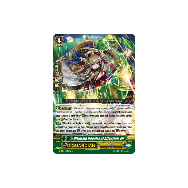 Vanguard_TCG_card_G-BT14_036EN_R_Ultimate_Regalia_of_Affection_Eir_Divine_Dragon_Apocrypha