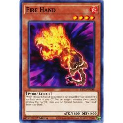 YGO DLCS-EN048 Fire Hand