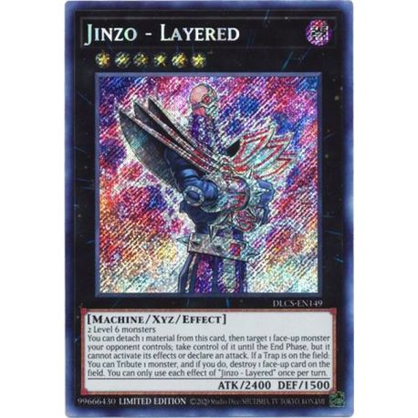 YGO DLCS-EN149 Jinzo - Estratificado