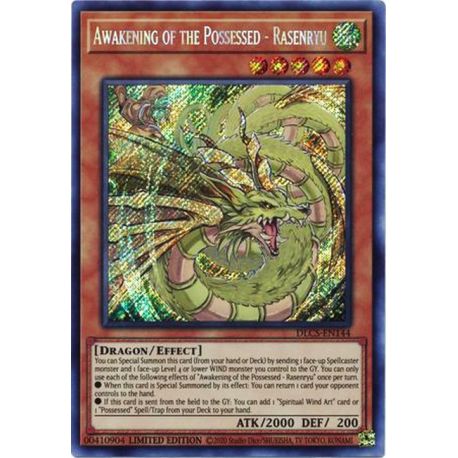 YGO DLCS-EN144 Éveil des Possédées - Rasenryu  / Awakening of the Possessed - Rasenryu