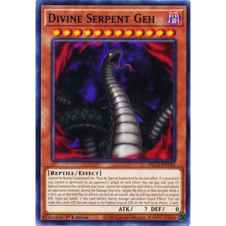 YGO DLCS-EN142 Serpiente Divina Geh