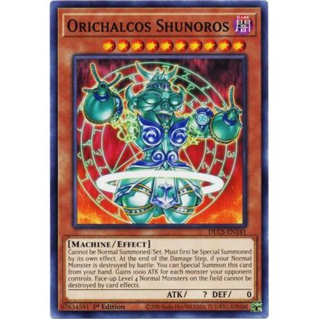 YGO DLCS-EN141 Orichalcos Shunoros  / Orichalcos Shunoros