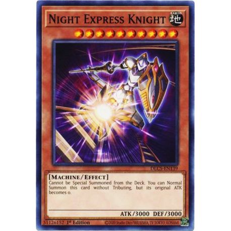 YGO DLCS-EN139 Caballero del Expreso Nocturno