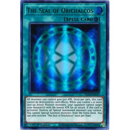 YGO DLCS-EN137 The Seal of Orichalcos (Blue)