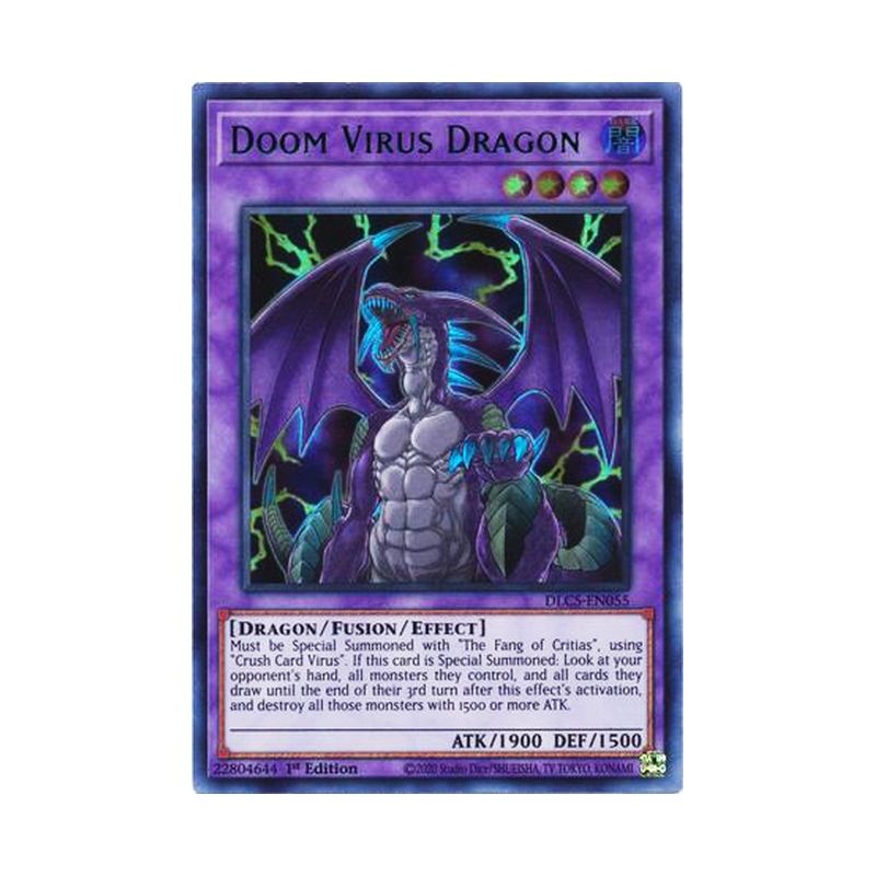 NM Details about   Yu-Gi-Oh 3x Ultra Rare Doom Virus Dragon 1st Edition Mixed Sets 