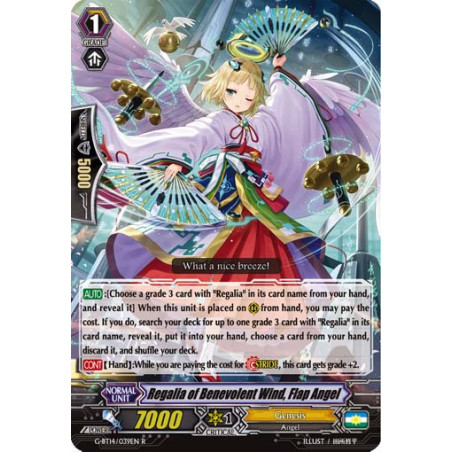 Vanguard_TCG_card_G-BT14_039EN_R_Regalia_of_Benevolent_Wind_Flap_Angel_Divine_Dragon_Apocrypha