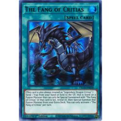 YGO DLCS-EN058 The Fang of Critias (Blue)