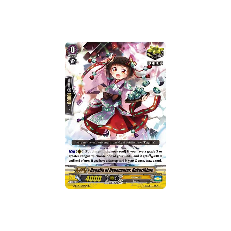 Vanguard_TCG_card_G-BT14_040EN_R_Regalia_of_Hypocenter_Kukurihime_Divine_Dragon_Apocrypha